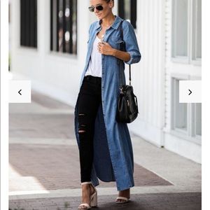 Blue Jean dress, tunic or jacket